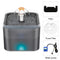 2L Pet Water Fountain Automatic LED Auto Dish Drinking Dispenser Bowl