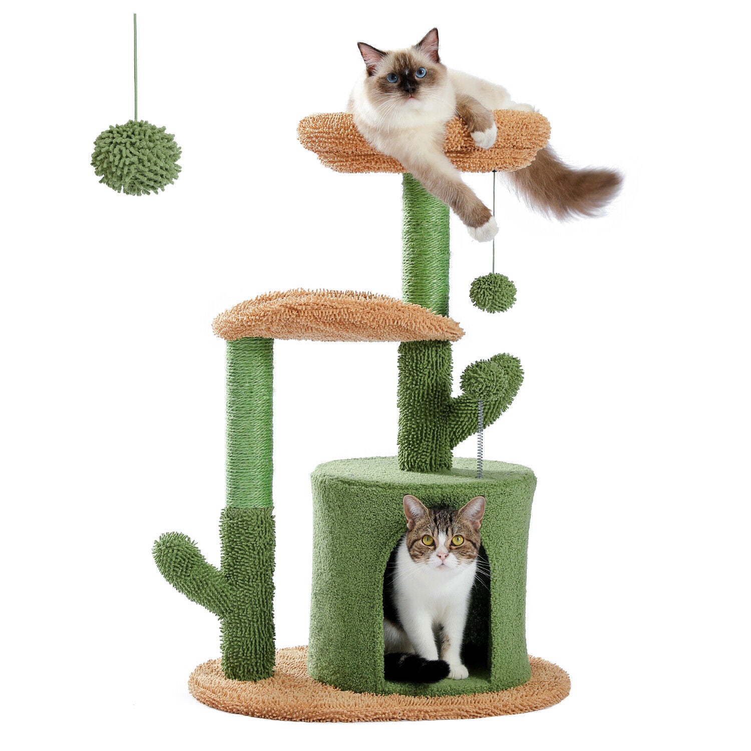 PAWZ Road Cat Tree Tower Condo Scratching Post Scratcher House for Large Cats