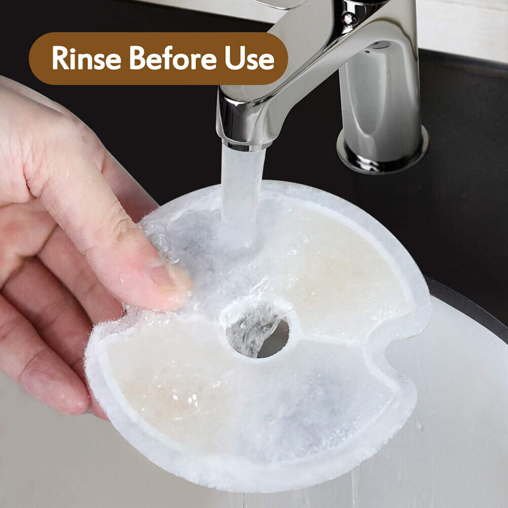 2L Pet Water Fountain Automatic LED Auto Dish Drinking Dispenser Bowl