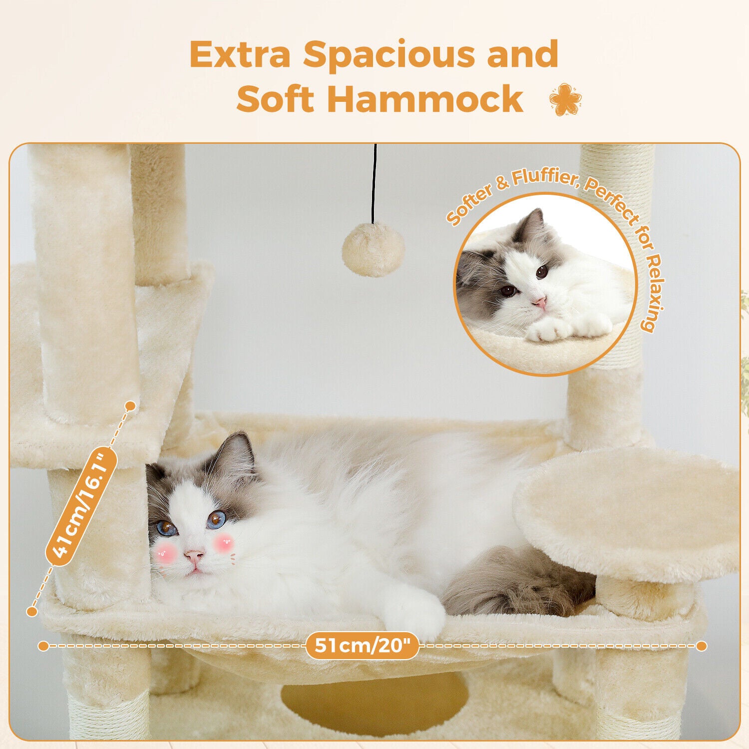 PAWZ Road Cat Tree Tower Condo Scratching Post Scratcher House for Large Cats