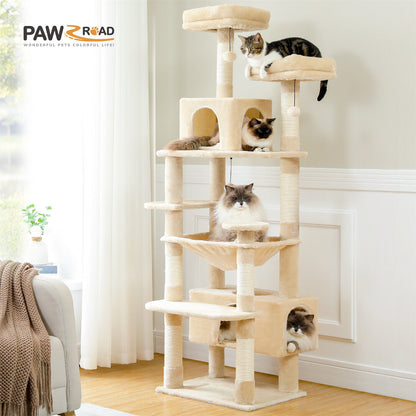 PAWZ Road Cat Tree Tower Condo Scratching Post Scratcher House for Large Cats