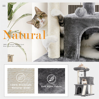 PAWZ Road Cat Tree Tower Condo Scratching Post Scratcher House for Large Cats