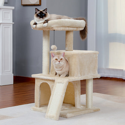 PAWZ Road Cat Tree Tower Condo Scratching Post Scratcher House for Large Cats