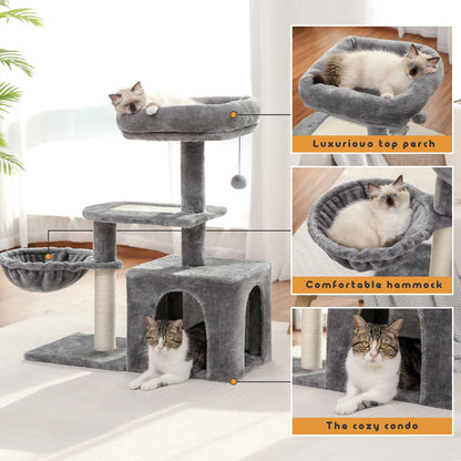 PAWZ Road Cat Tree Tower Condo Scratching Post Scratcher House for Large Cats
