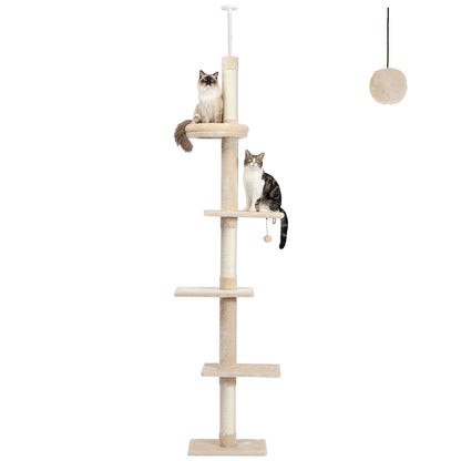 PAWZ Road Cat Tree Tower Condo Scratching Post Scratcher House for Large Cats